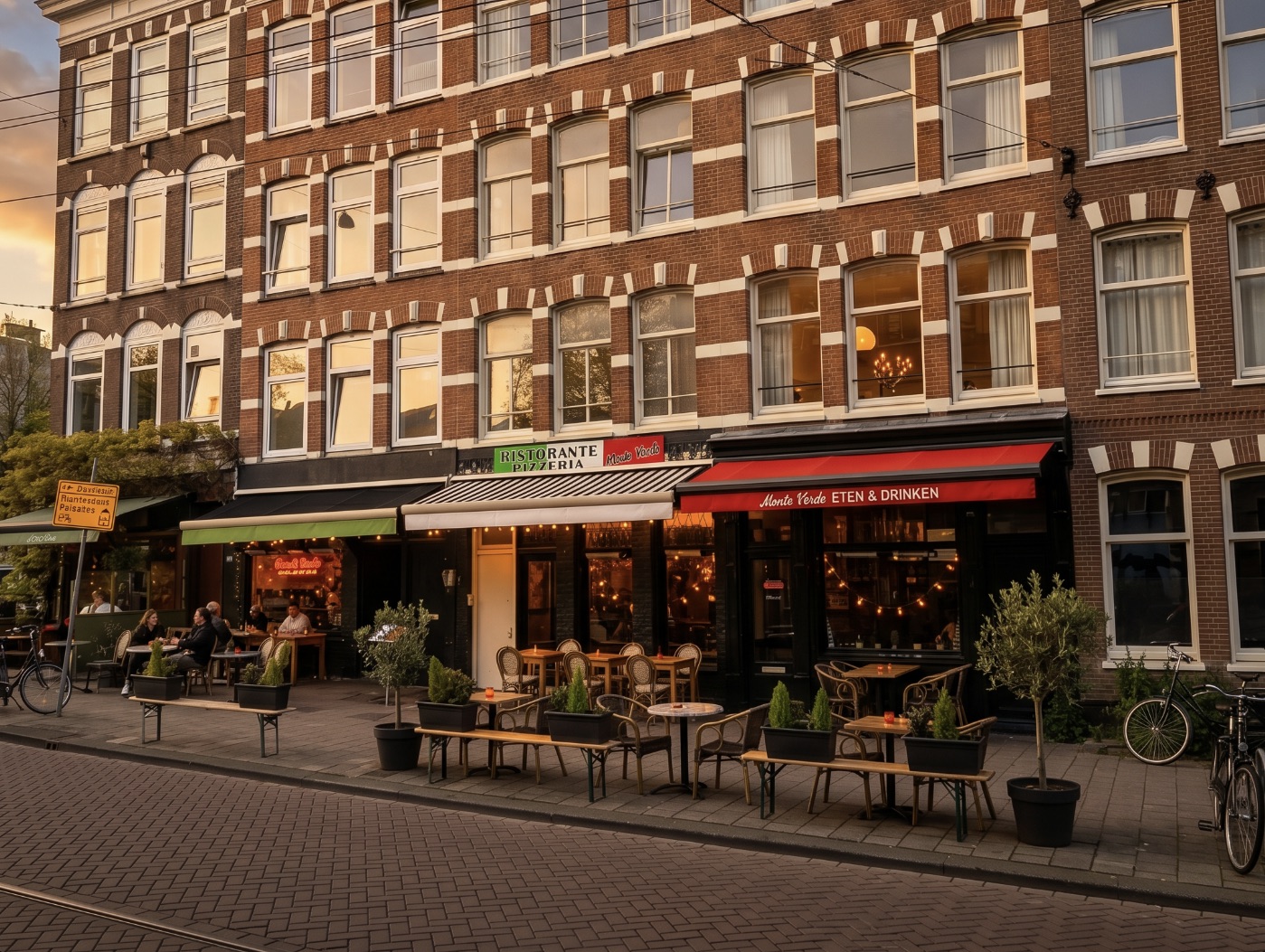 Monte Verde exterieur Albert Cuypstraat